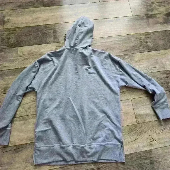 ATHLETIC small  grey womens hoodie/sweater - Picture 2 of 8